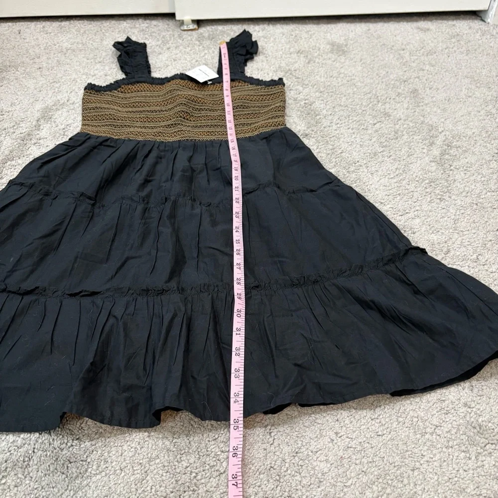 NWT J. Crew Factory Smocked Tiered Mini Dress Size PM Petite - Picture 7 of 12